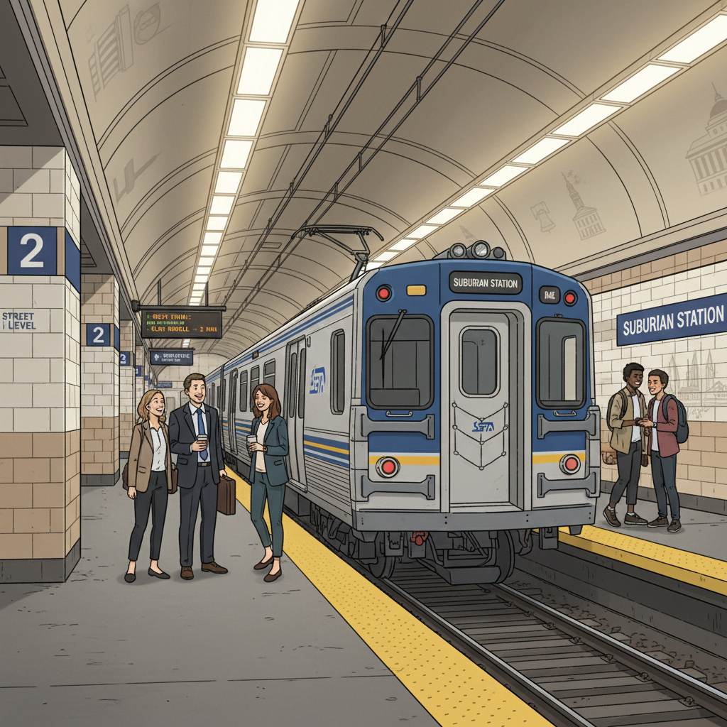 Philadelphia Train Route Shifts — Riders Adapt