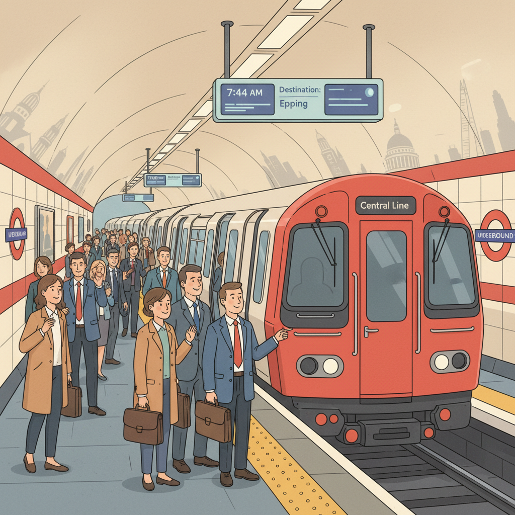 Central Line Adapts Service — Better Info Coming