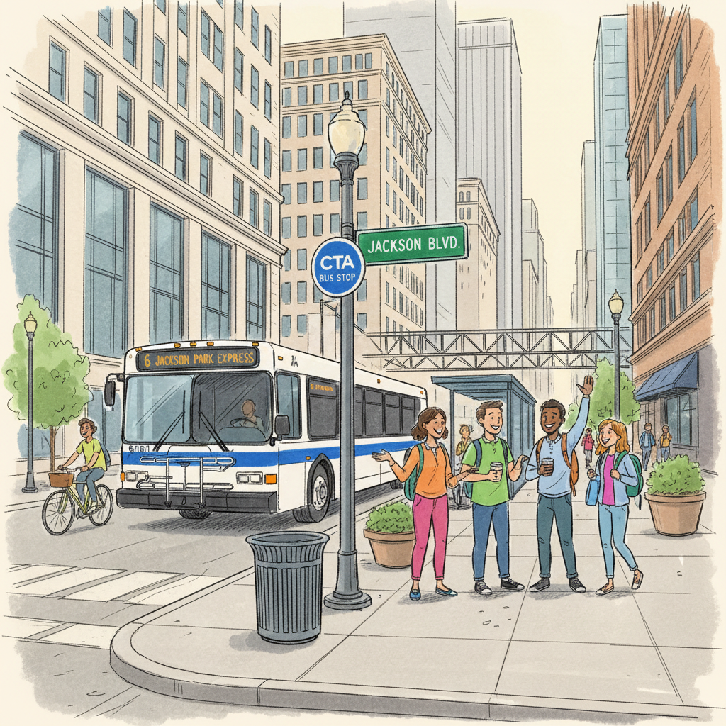 Chicago CTA Adapts Route 6 Stop During Construction