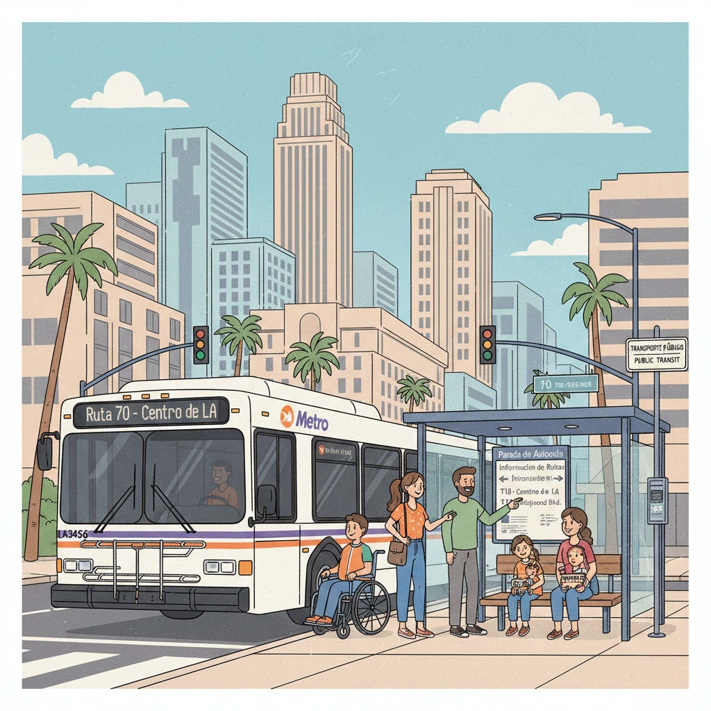 LA Metro Launches Spanish News Platform for Riders