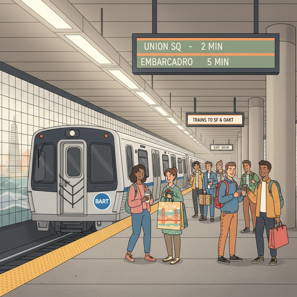 SF BART Shifts to Sunday Schedule for Thanksgiving