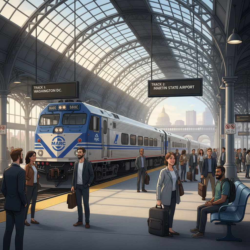 MARC Trains Adapt for Transit Equity Day