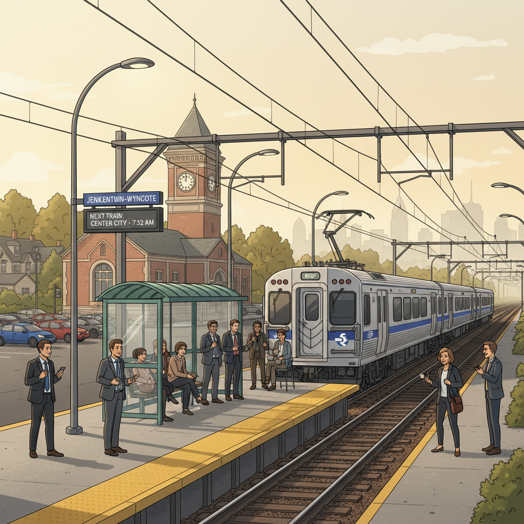 Philadelphia Rail Recovers After Mechanical Issue