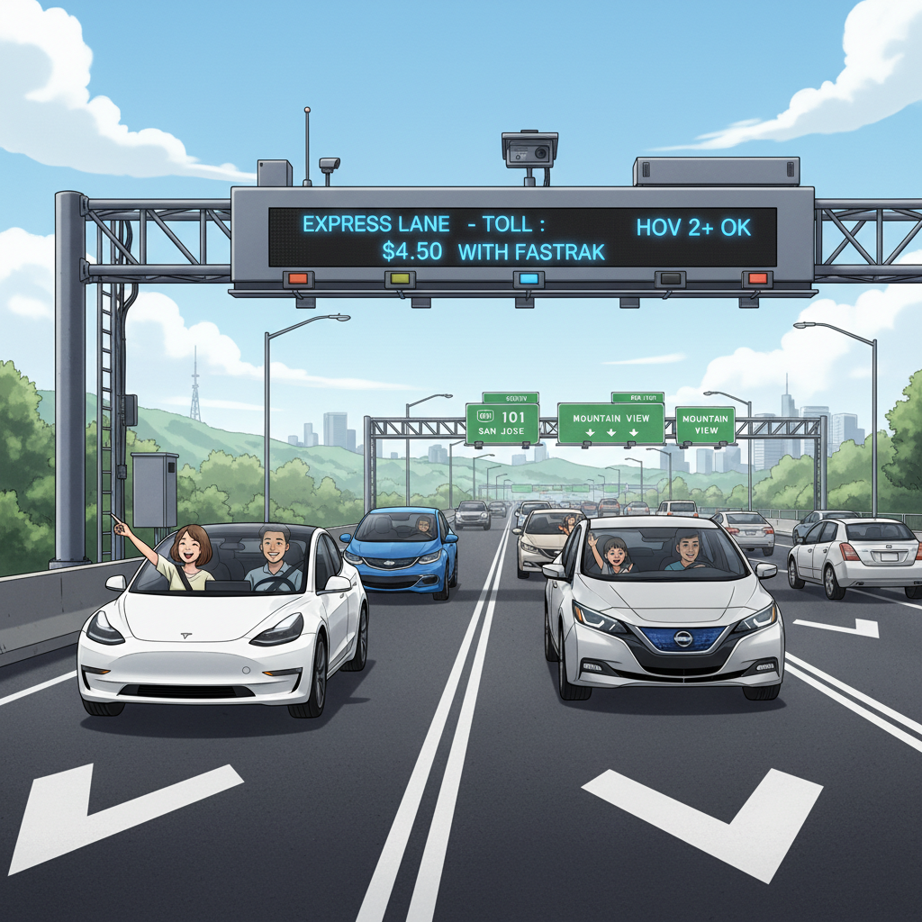SF Bay Area Express Lanes Evolve Beyond EV Discounts