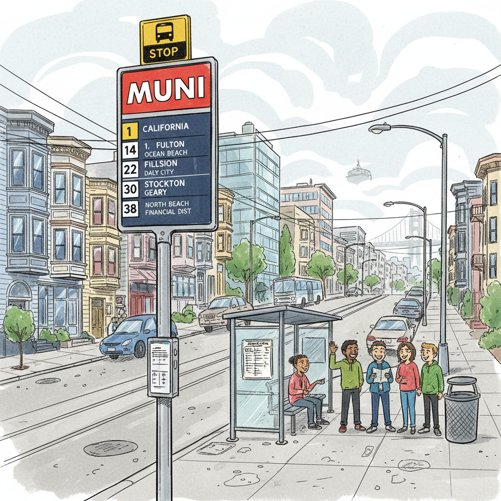 SF's OB 1 Adapts Route to Keep Riders Moving