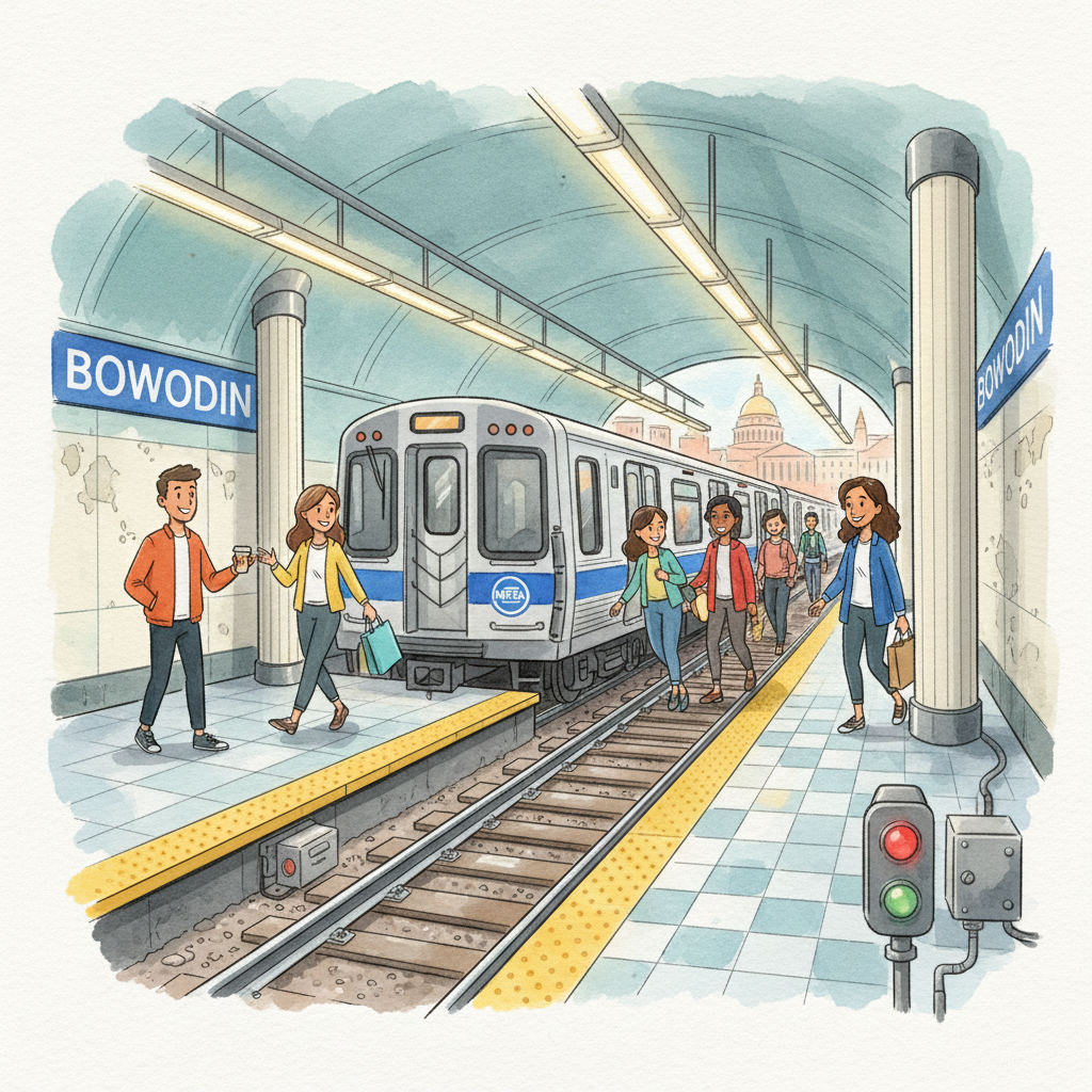 Boston Blue Line Signal Issue Quickly Resolved