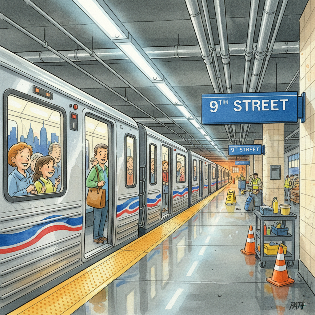 NYC PATH Upgrades Two Stations for Better Service