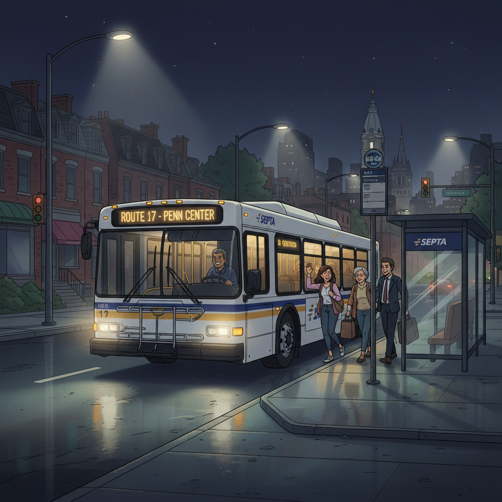 Philadelphia Overnight Transit Adapts to Staffing Shifts