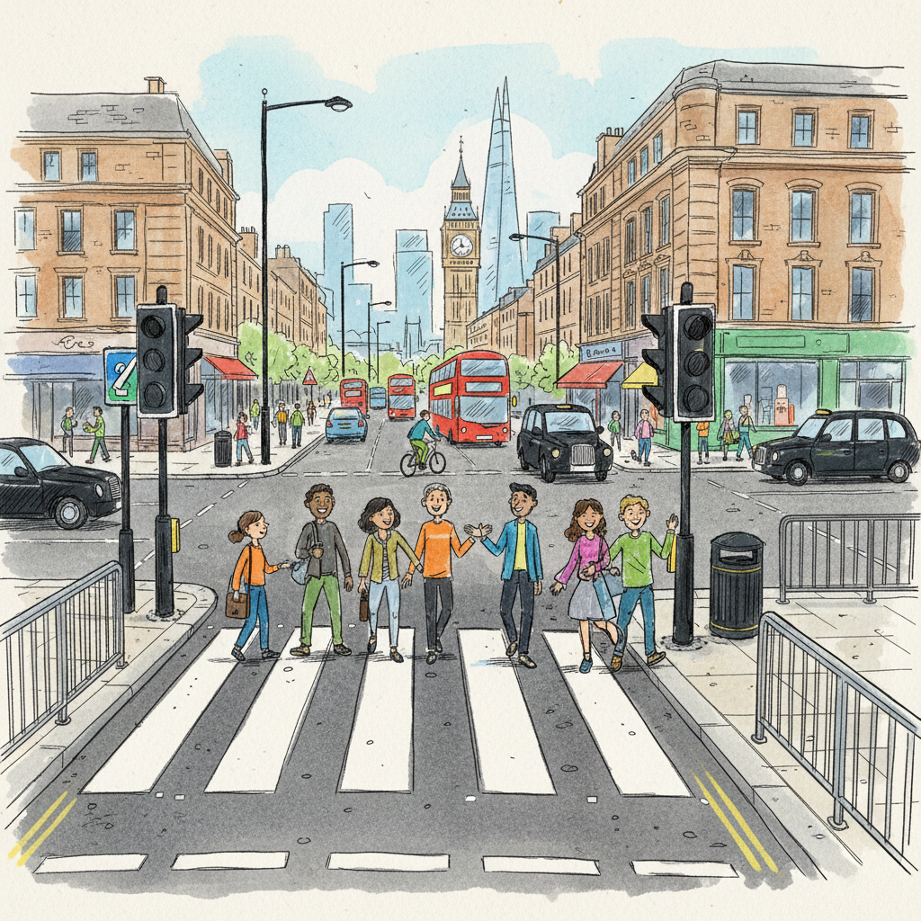 London Crossing Adapts as Signal Repair Underway