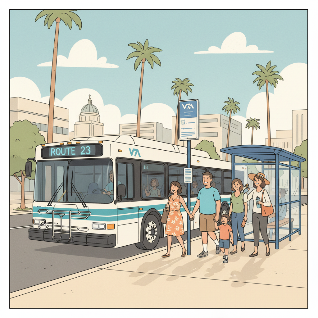 SF VTA Offers Free Rides to Cooling Centers