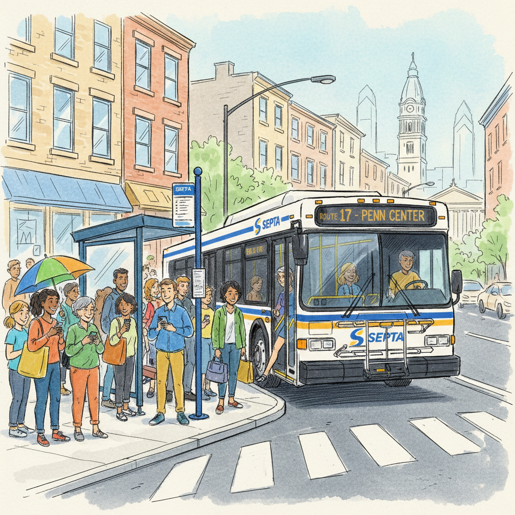 Philadelphia Transit Adapts as Riders Find New Routes