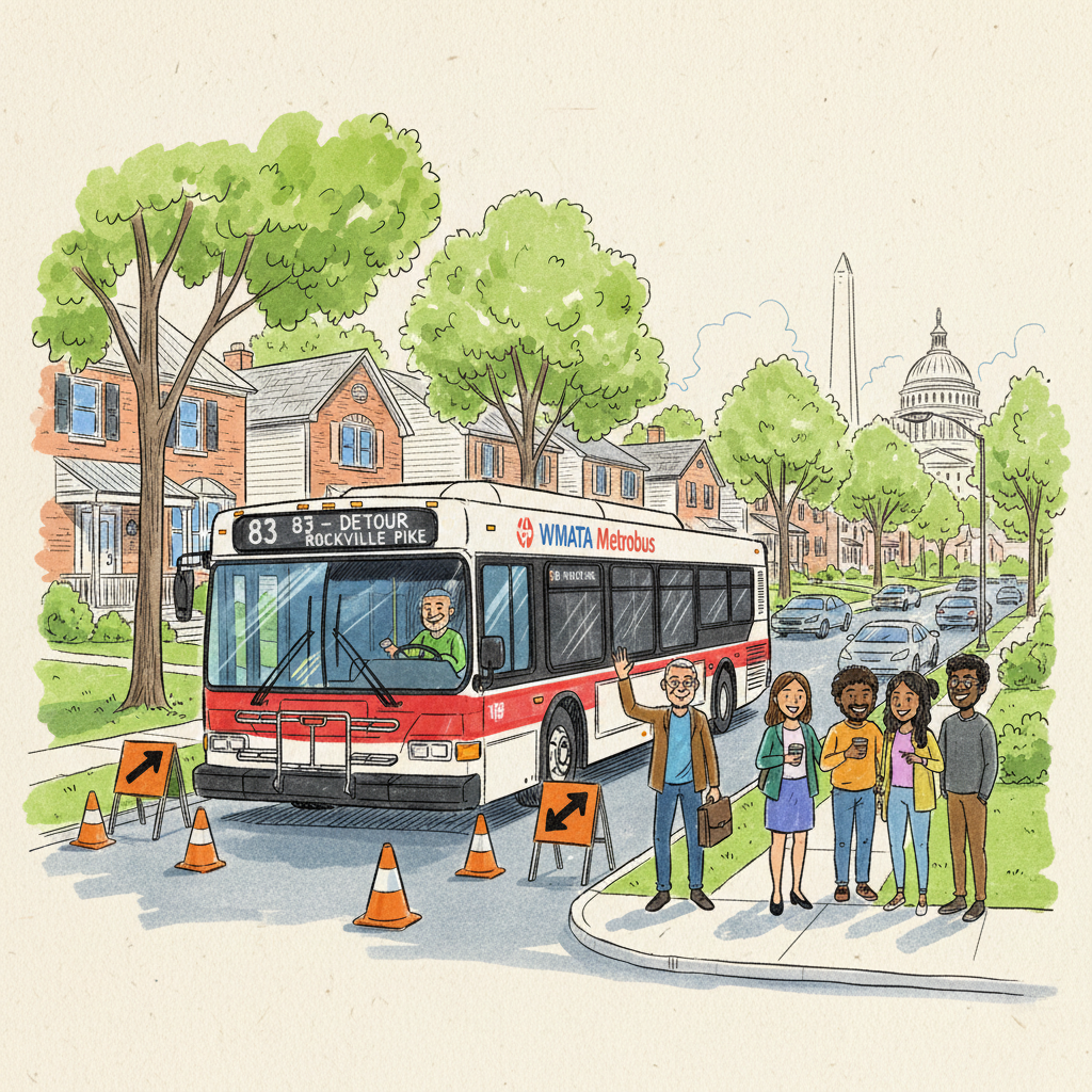 DC-Maryland-Virginia Buses Adapt for July 4 Celebration