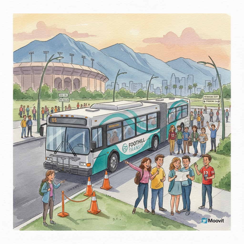 Rose Bowl Gets Shuttle Service in Greater Los Angeles