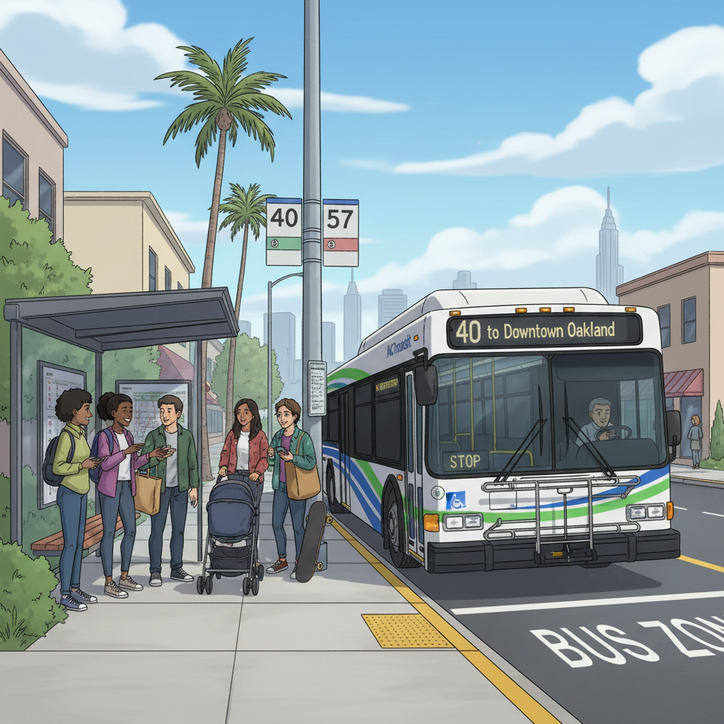 SF Bay Area Buses Keep Moving Despite GPS Glitch