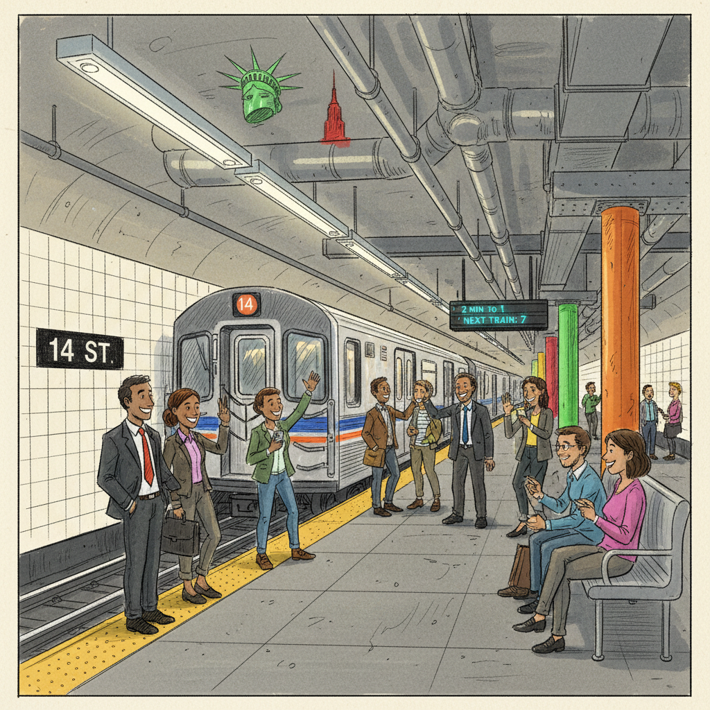 NYC 14 Street Station Adapts With Temporary Track Shift