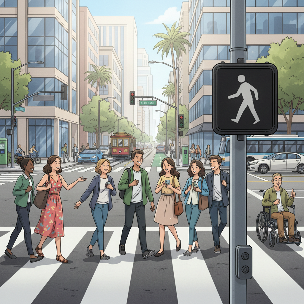 SF Bay Area Tailors Crossing Times for Safer Streets