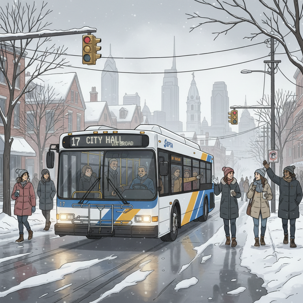 Philadelphia SEPTA Restores Service After Historic Snow