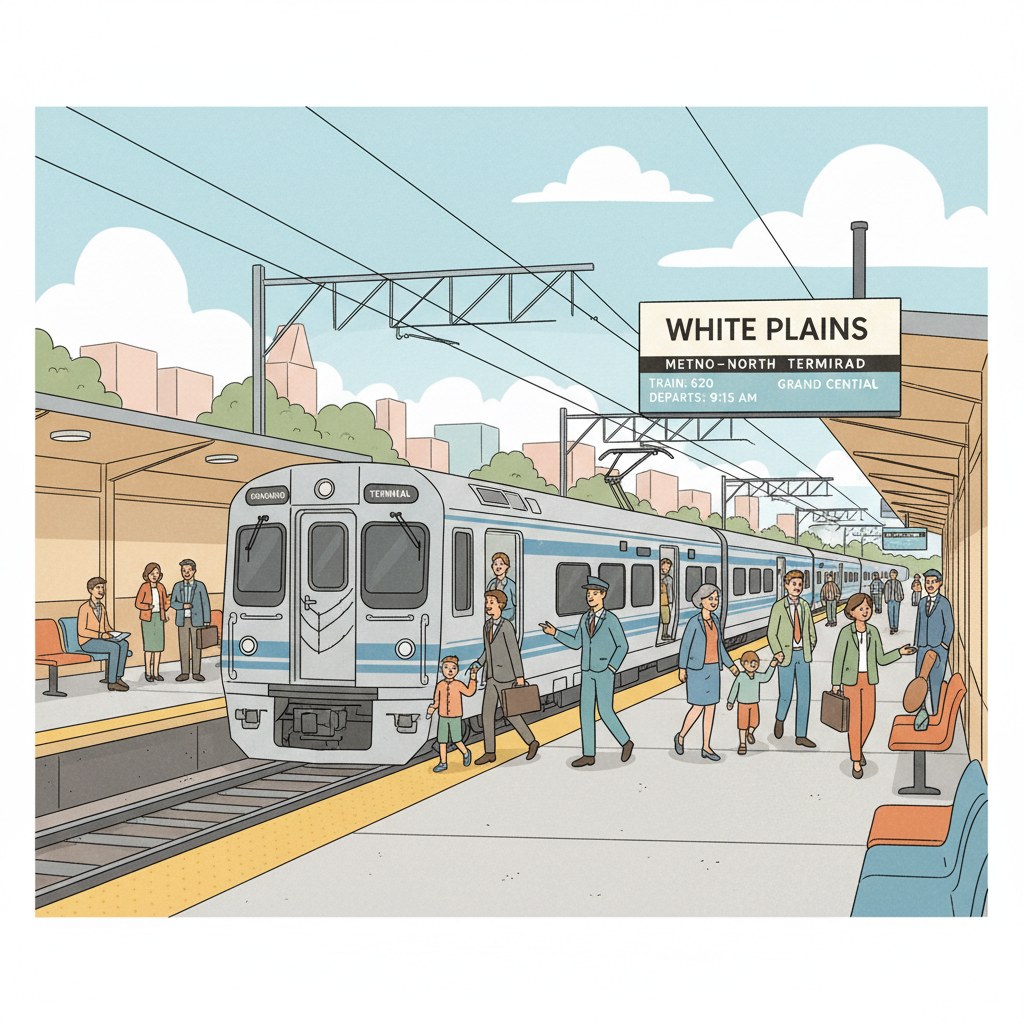Metro-North Brings Leadership to Riders in White Plains