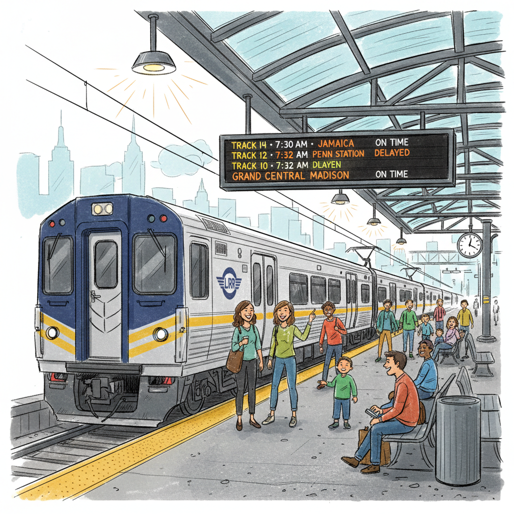NYC LIRR Fixes Track Data — Better Info Ahead