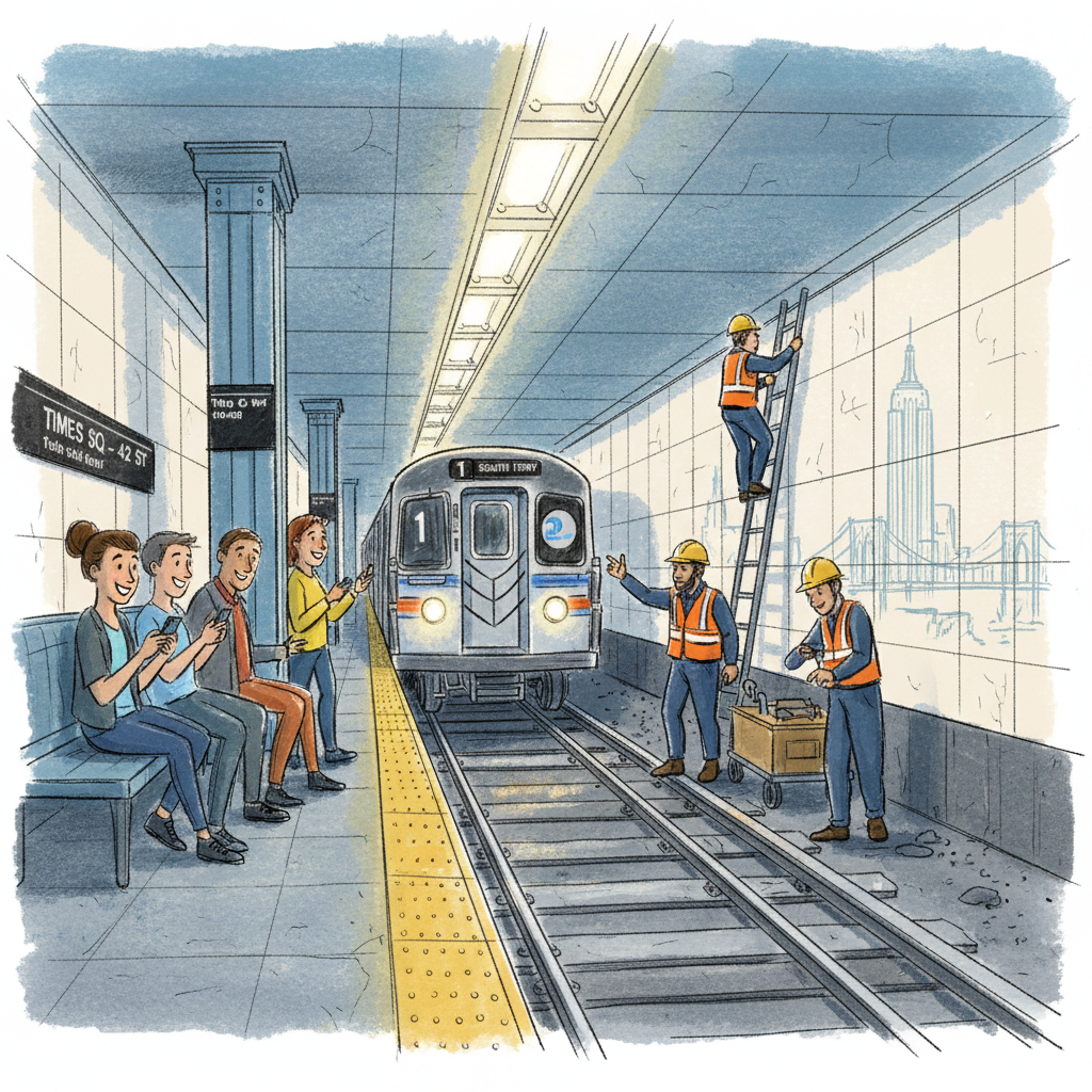 NYC MTA Weekend Work Keeps System Moving Forward