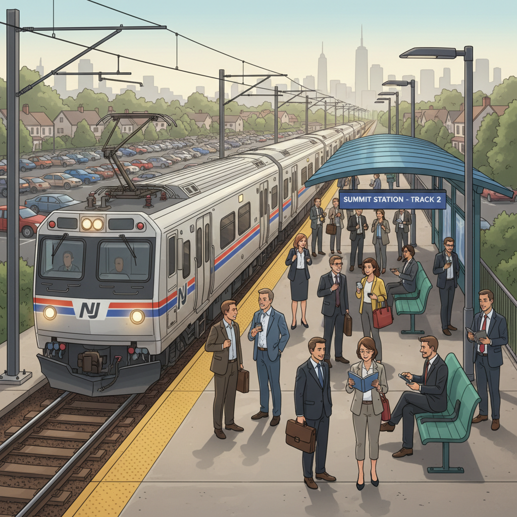 NJ Transit Repairs Track, Service Adapting