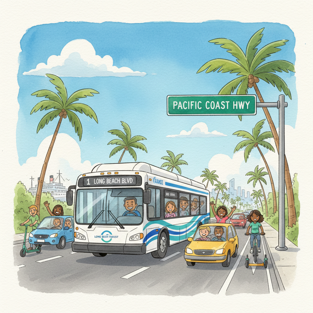 Long Beach Transit Adapts Route 171 During Construction