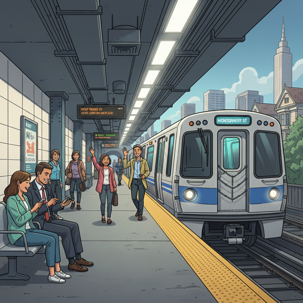 SF BART Bounces Back After Brief Train Incident