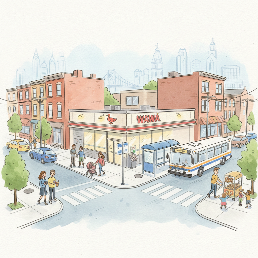 Philadelphia Transit Hub Adapts After Wawa Closure