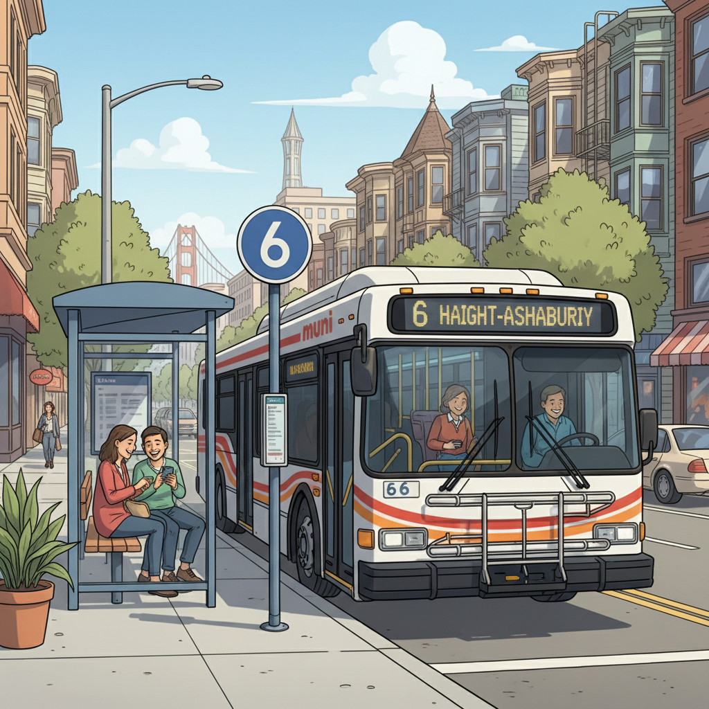 SF Line 6 Adapts Route, Service Continues