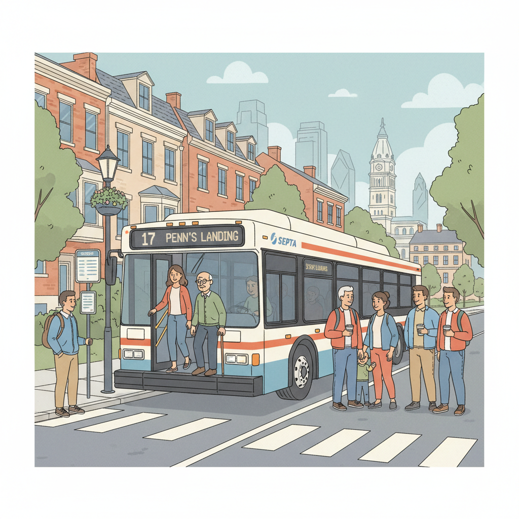 Philadelphia Transit Links Riders to Jersey Shore