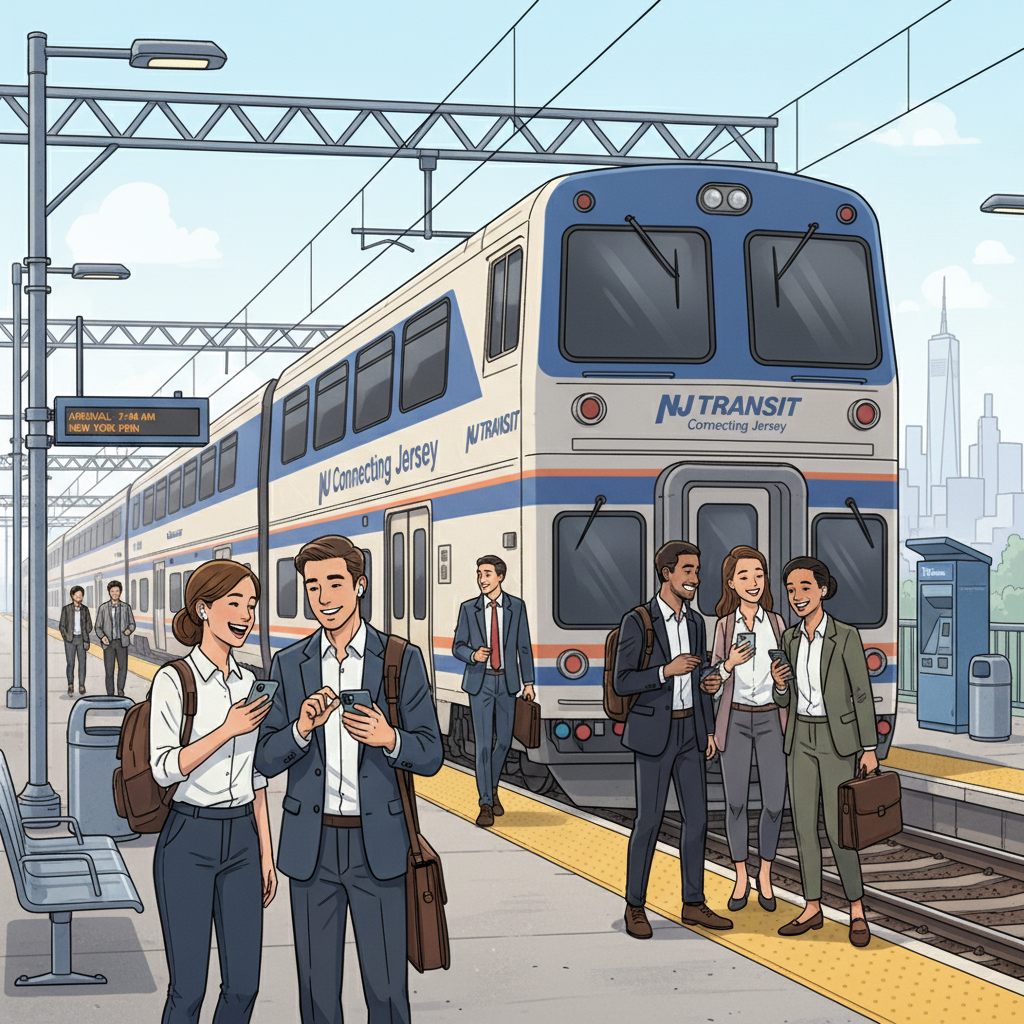 NYC-NJ Transit App Streamlines Commutes