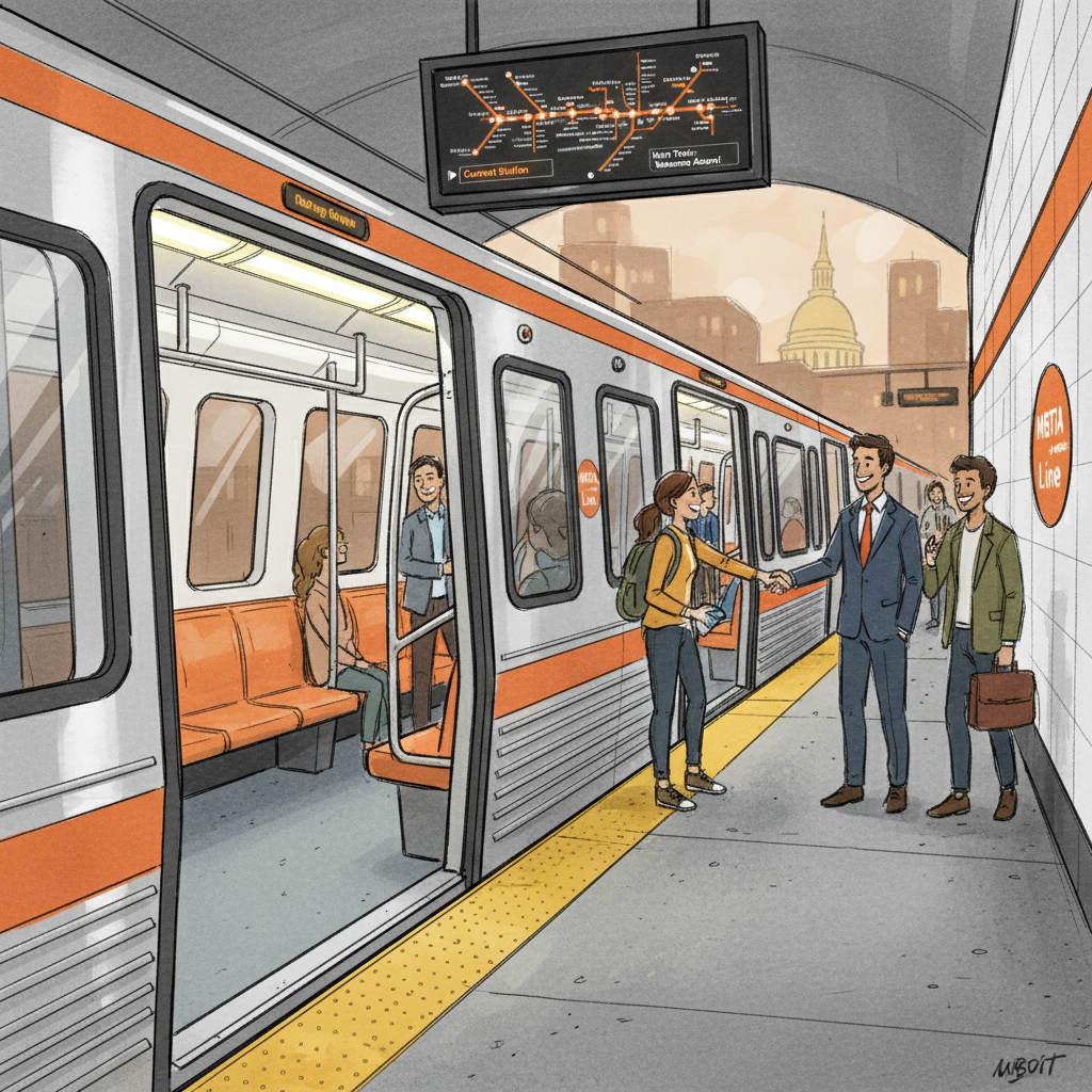 Boston MBTA Updates Orange Line Maps for Accuracy