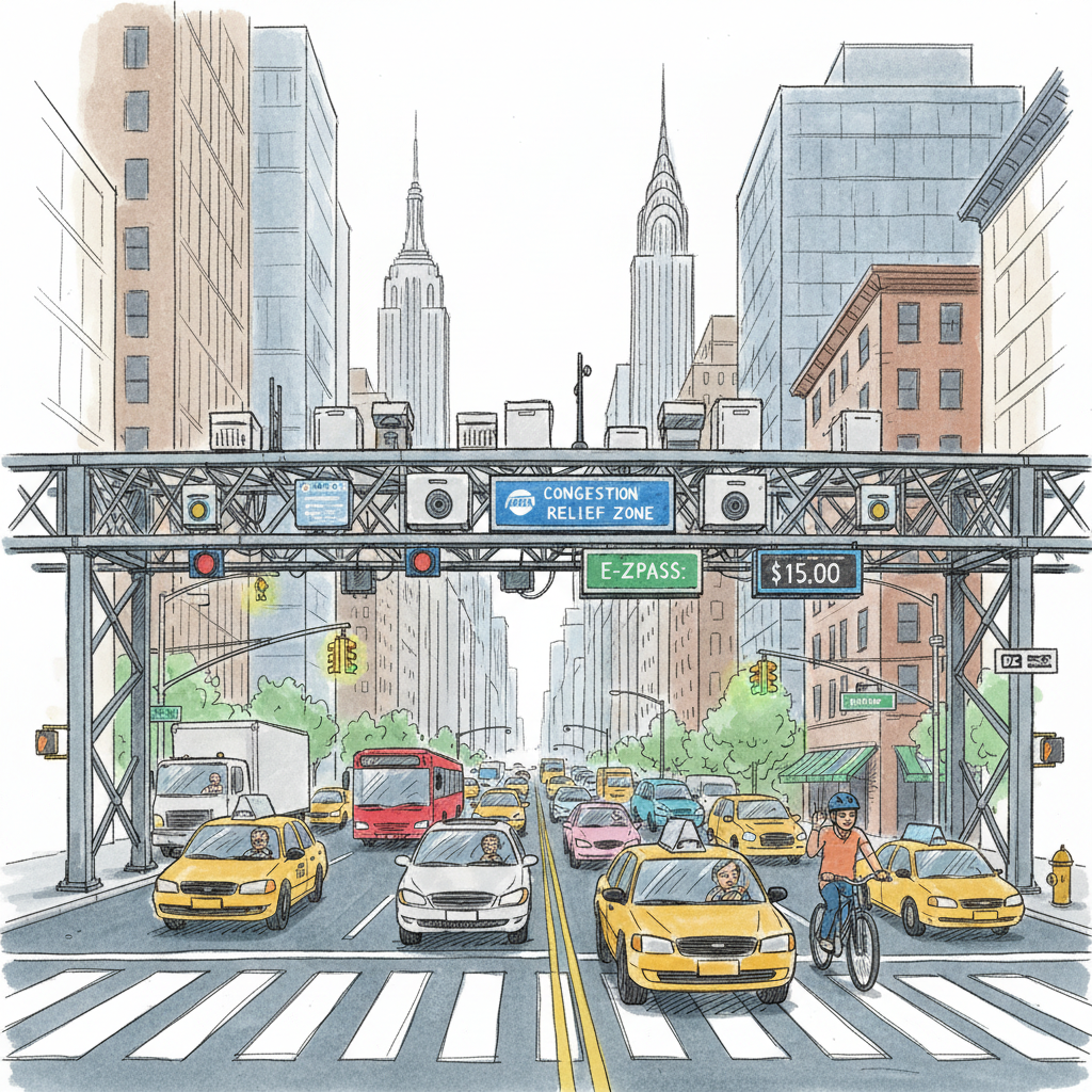 NYC's Congestion Pricing Wins National Innovation Award
