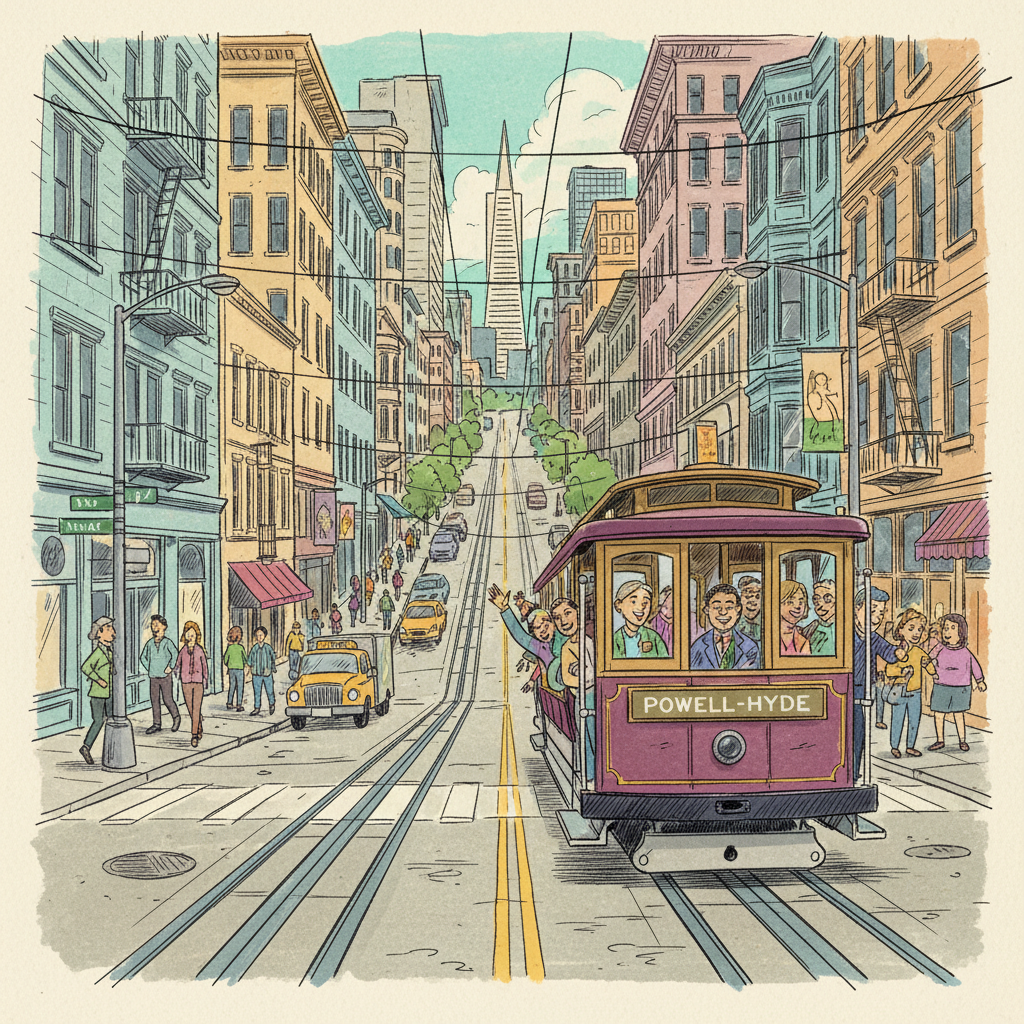 SF Hyde Cable Car Reroutes as Crews Fix System