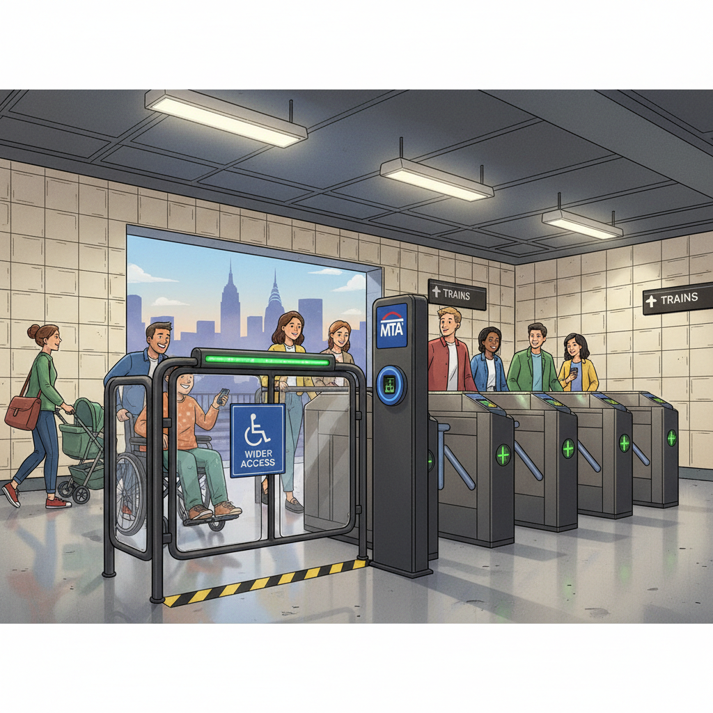 NYC Tests Smarter Fare Gates to Boost Access