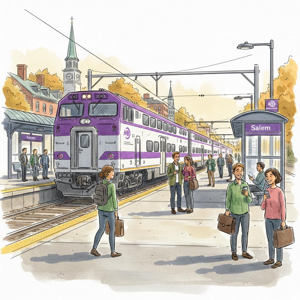 Boston MBTA Adapts Service After Rockport Line Issue