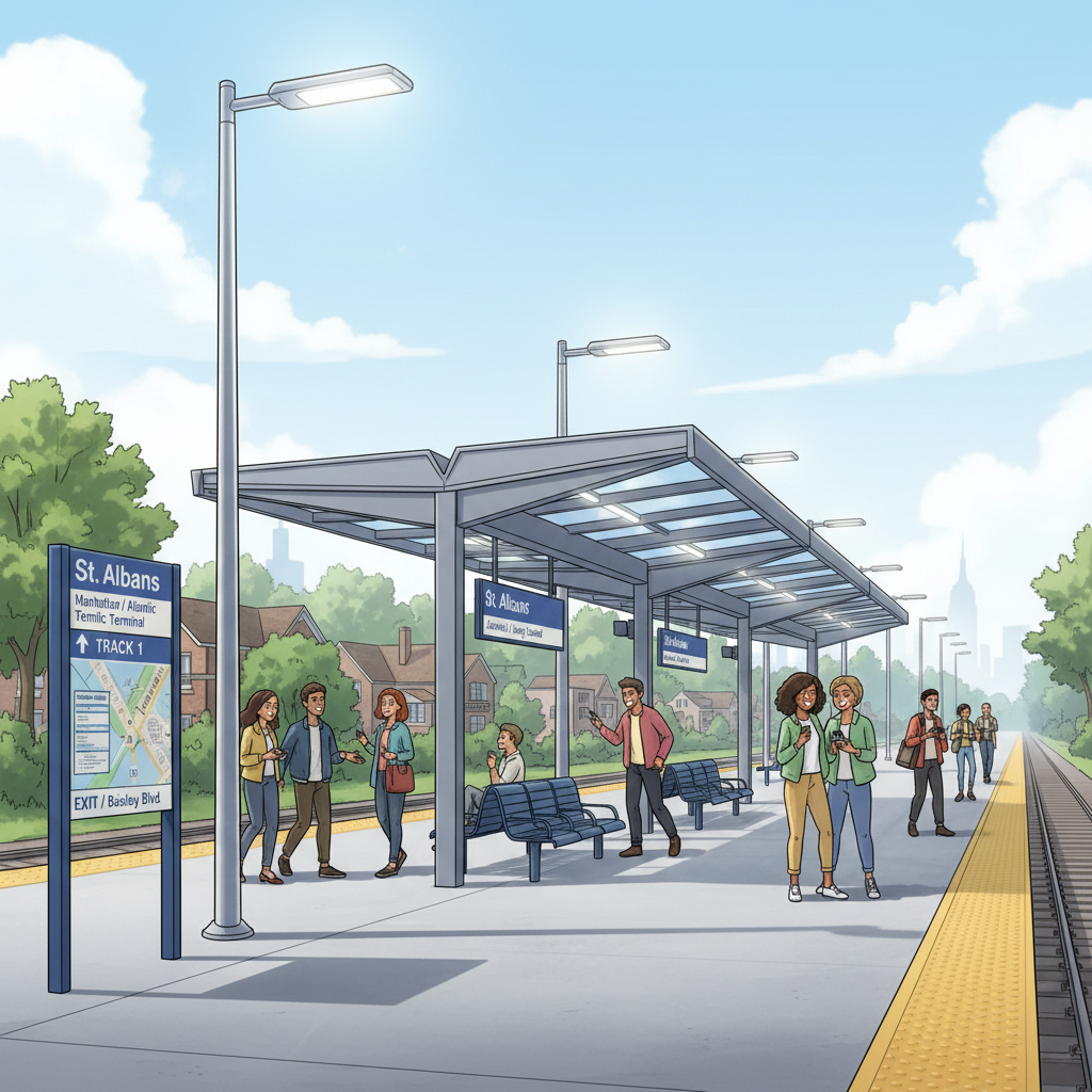 NYC LIRR Upgrades St. Albans for Better Access