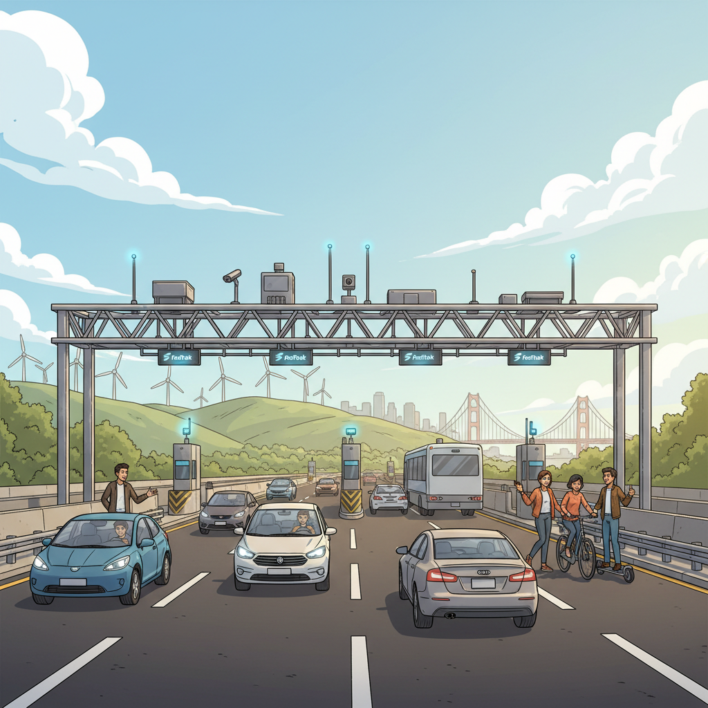 Bay Area Tolls Go Digital, Drivers Adapt