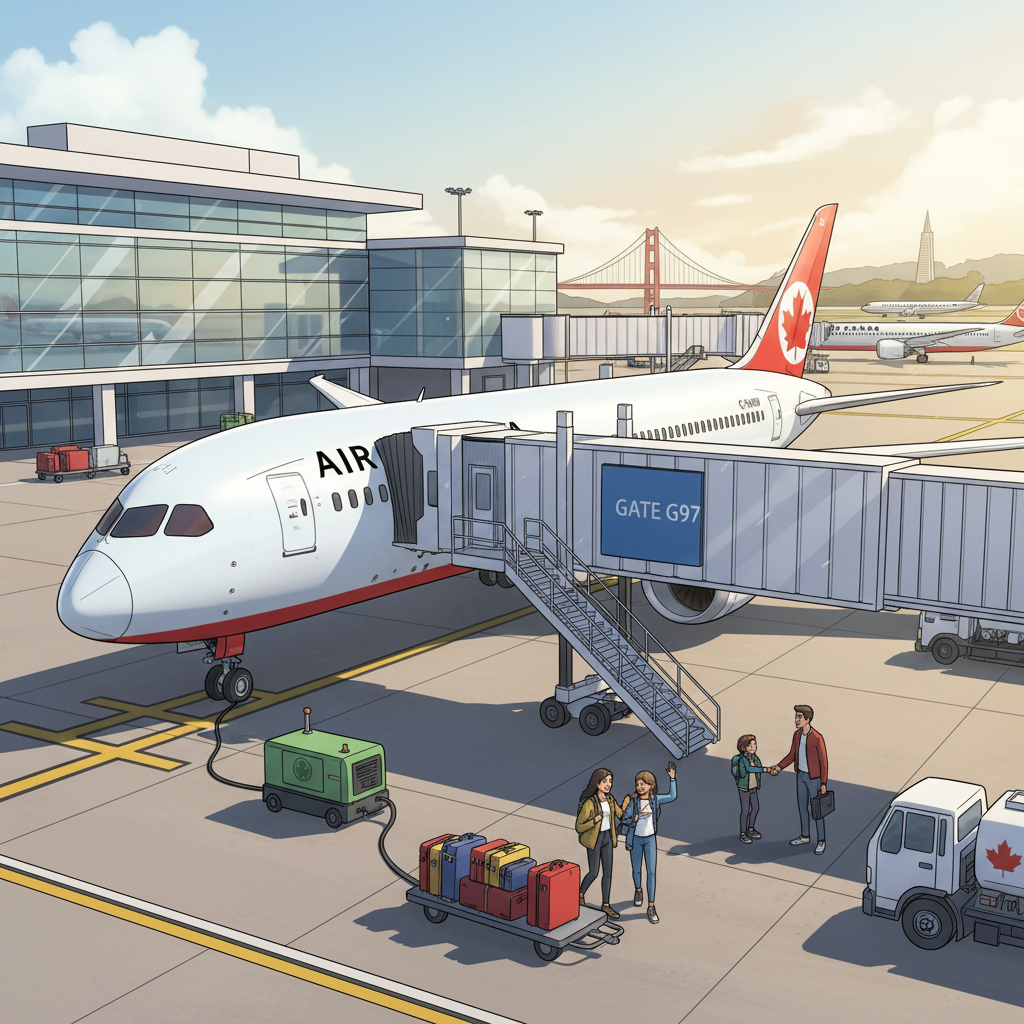 Air Canada Halts SF Flights — But Talks Continue