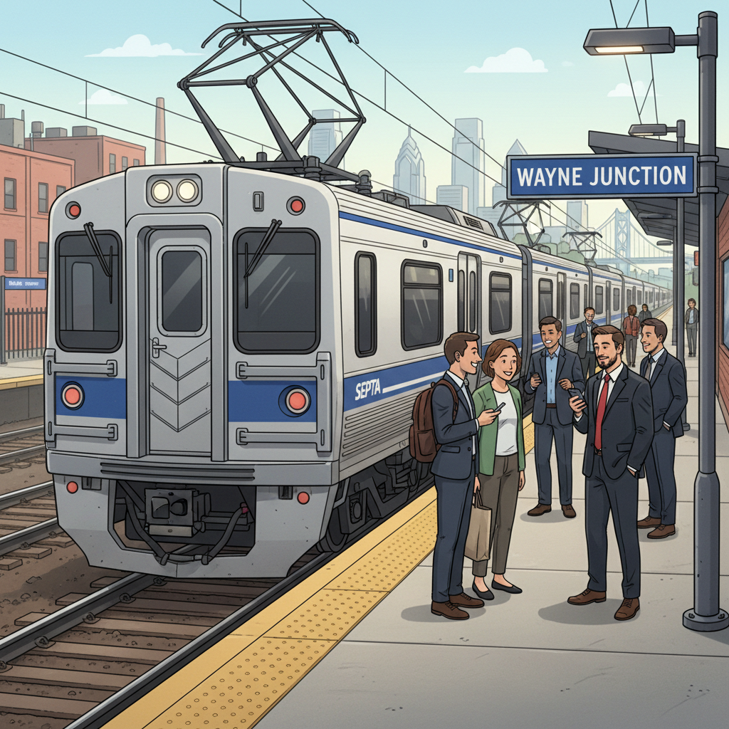 Philadelphia Train Delayed — Riders Adapt With Real-Time Tools