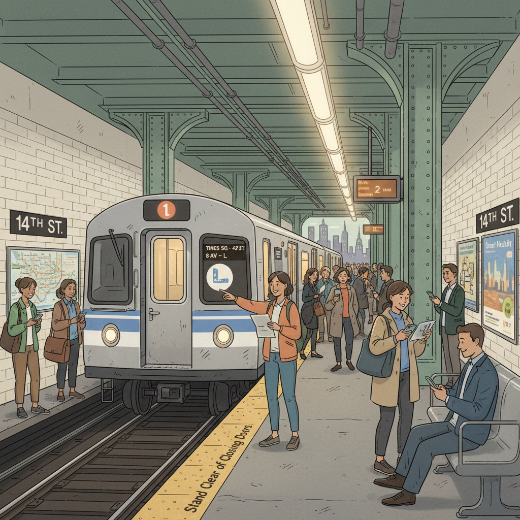 NYC 14 St Station Back to Normal After Quick Fix