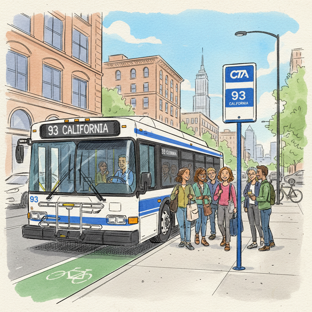 Chicago Expands Route 93 to Serve More Riders