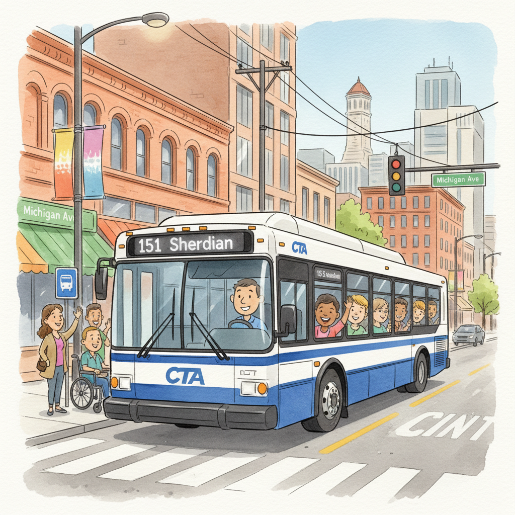 Chicago Route 157 Detours — Service Adapts Near Pulaski-21st