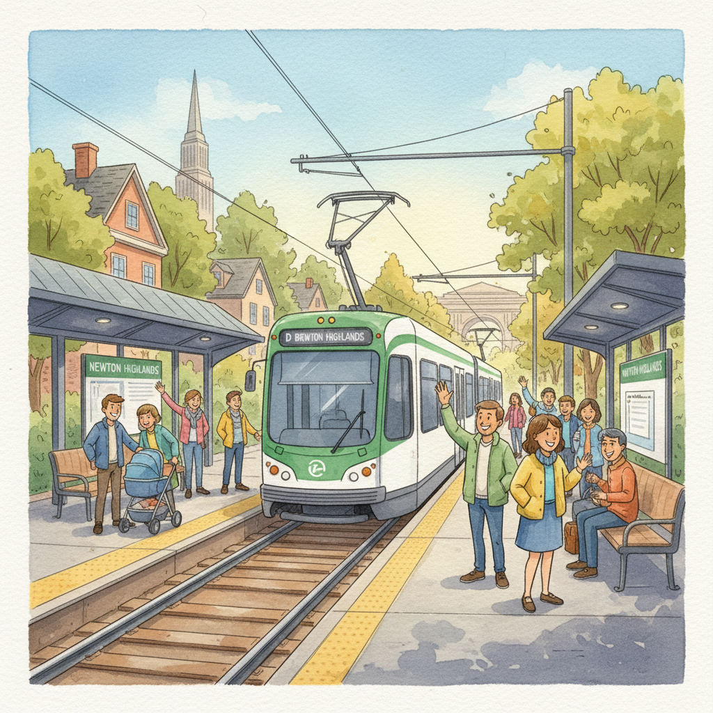Boston Green Line Bounces Back After Brief Delay