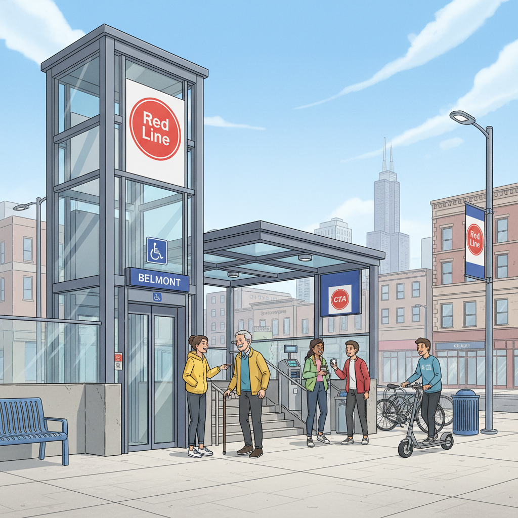 Chicago Red Line Elevator Down — CTA Working to Restore Access