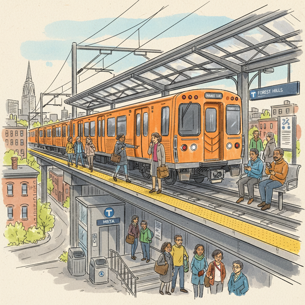 Boston Orange Line Adapts After Medical Emergency