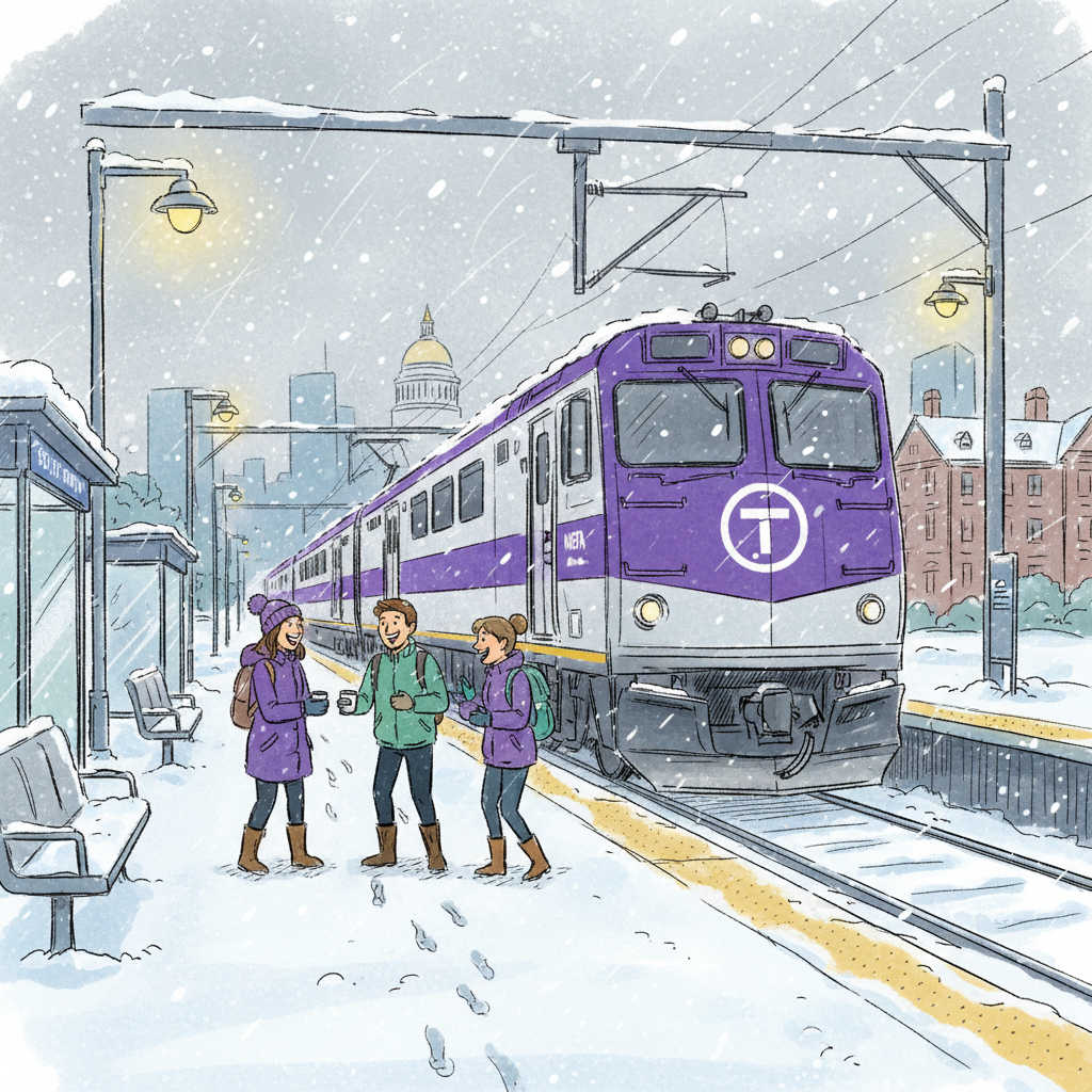 Boston Commuter Rail Adapts Service for Storm Safety