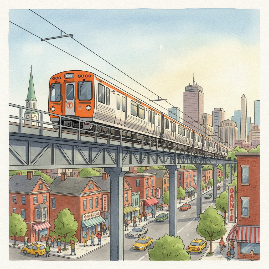 Boston Orange Line Hits 55 MPH After Upgrades