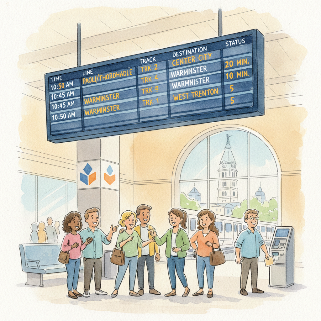 Philadelphia Train Delay Highlights Need for Real-Time Data