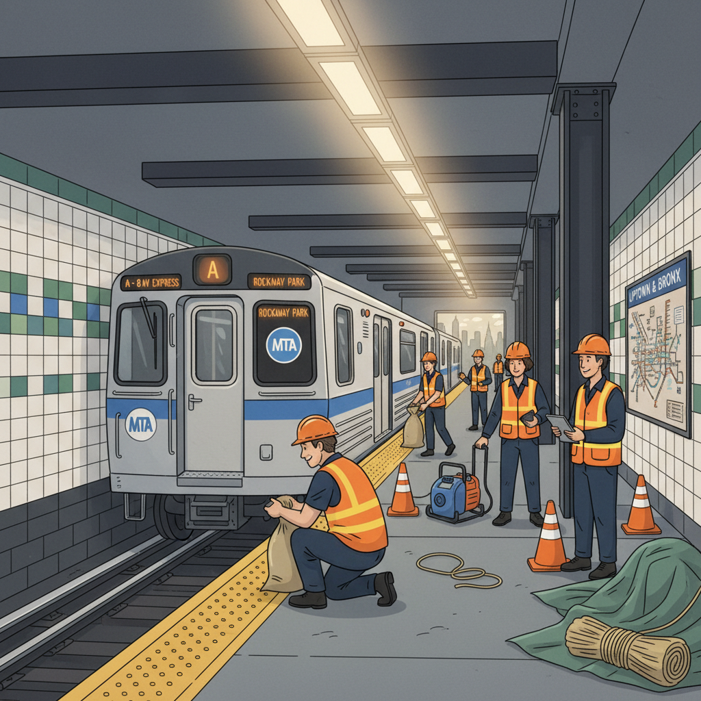 NYC Transit Preps for Nor'easter With Crews Ready